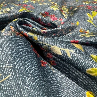 Modna svilena pamučna tkanina